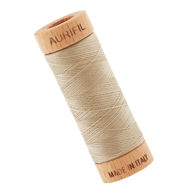 AURIfil™ 80 WT Cotton Spool Thread - Stone Primary Image