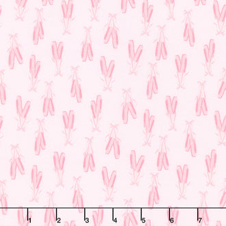 Tutu Much Attitude - On Pointe Pink Digitally Printed Yardage