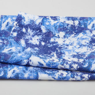 Galaxy Blue Texture - Navy 2 Yard Cut