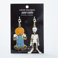 Sew Cute Zipper Charms - Scarecrow & Skeleton Alternative View #1