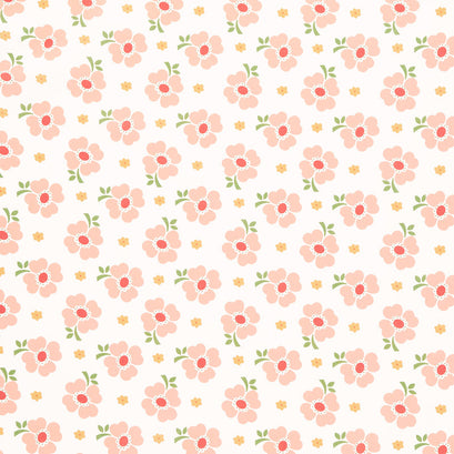 Bee Vintage - Floral Pink 108" Wide Backing