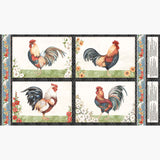 Garden Gate Roosters - Placemat Multi Panel Primary Image