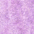Wings of Gold - Swirly Scrolls Purple Metallic Yardage Primary Image