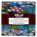 Claude Monet Digitally Printed Charm Pack Alternative View #1