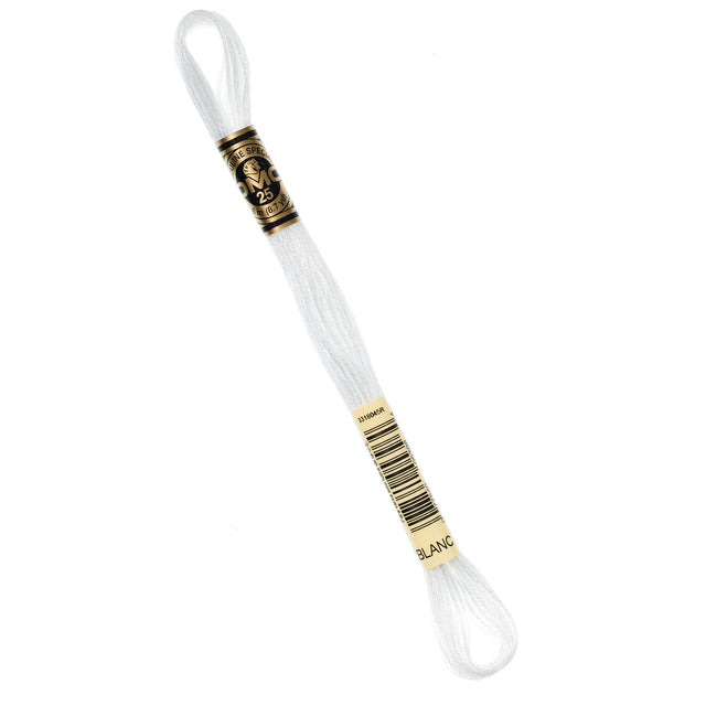 DMC Embroidery Floss BLANC White