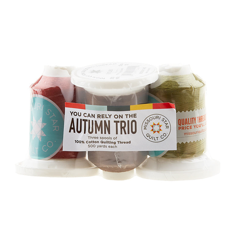 Missouri Star Autumn Trio 50 Wt Cotton Thread 3 Pack Alternative View #1
