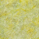 Full Bloom Batiks - Marigold Light and Dark Green Yardage Primary Image