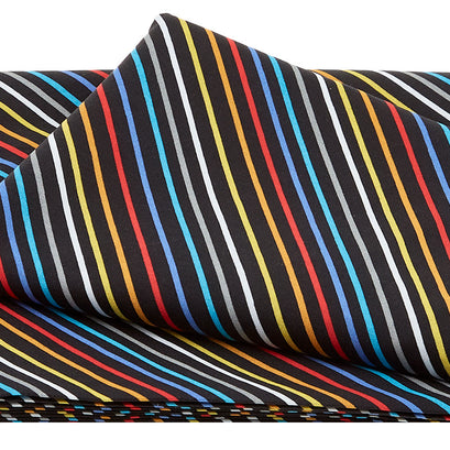 Farm Friends - Stripe Black Dirt 2 Yard Cut