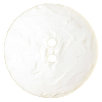 Round Polyamide 60mm Button - Rice