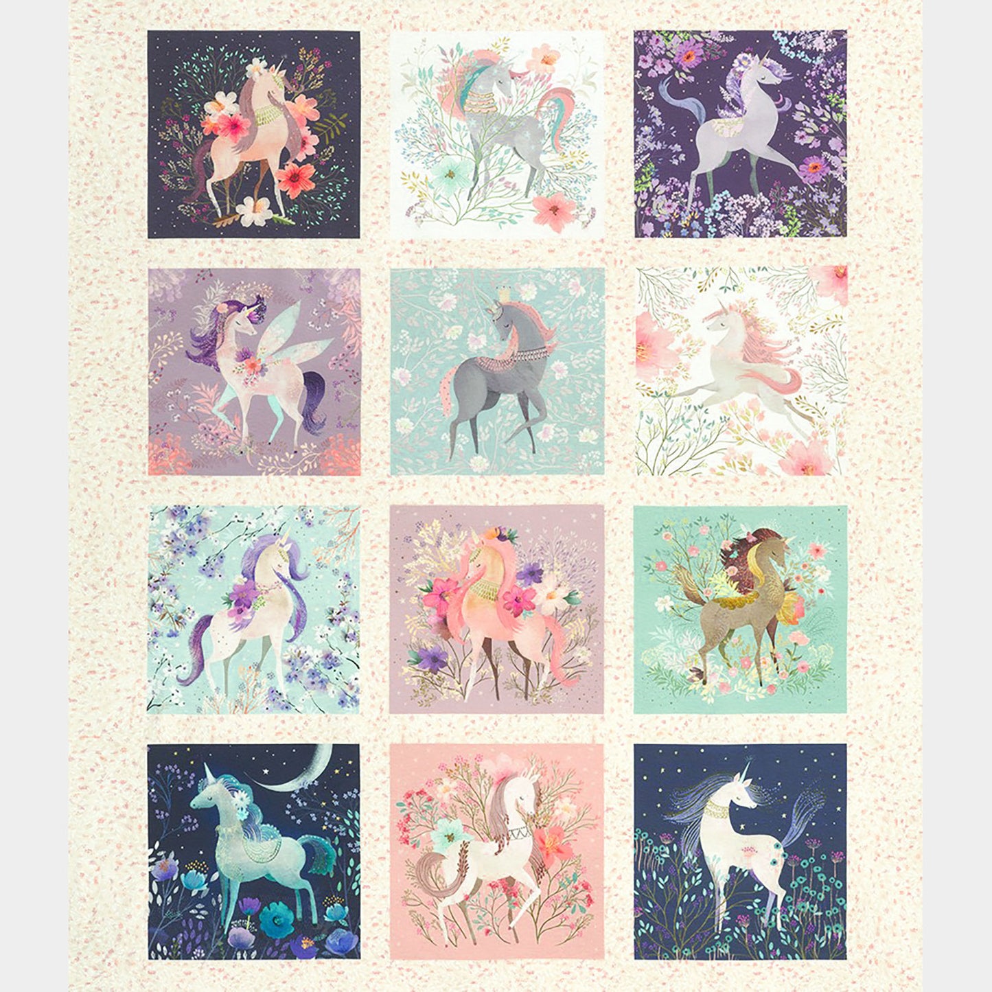 Unicorn Meadow - Unicorn Multi Panel Primary Image