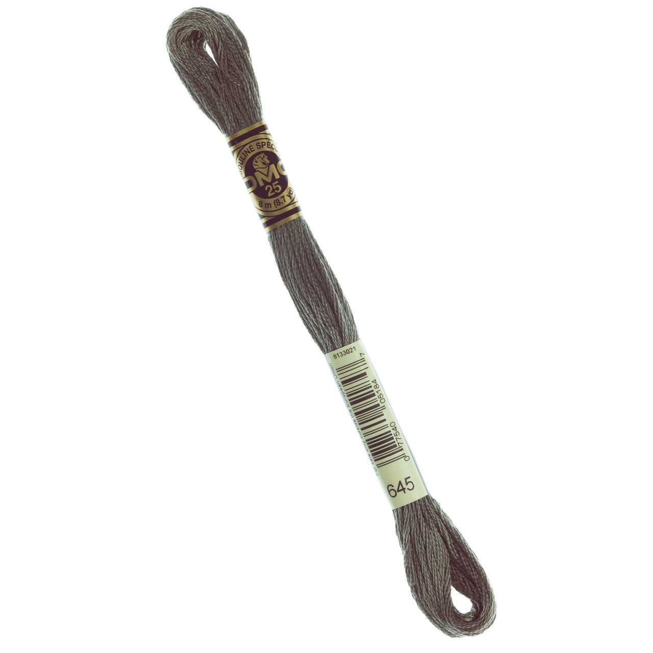 DMC Embroidery Floss - 645 Very Dark Beaver Gray Primary Image