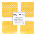 Cozy Cotton Flannels - Sunny Day Colorstory Ten Squares
