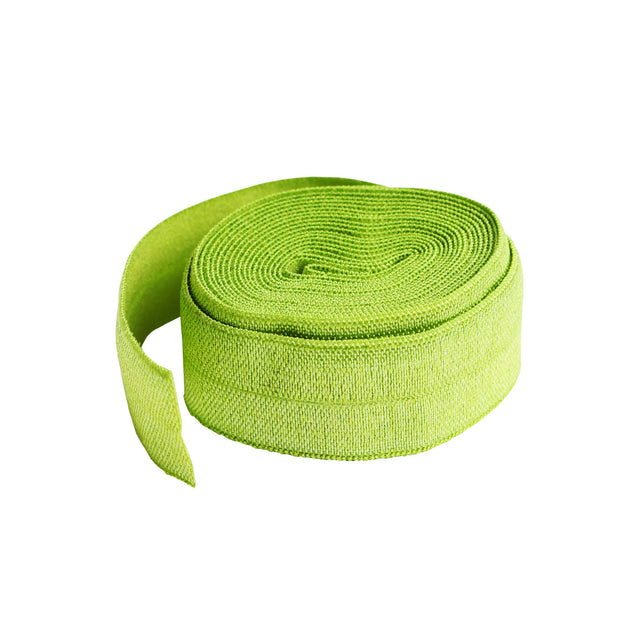 ByAnnie Fold-Over Elastic 20mm - 2 yards - Apple Green Primary Image