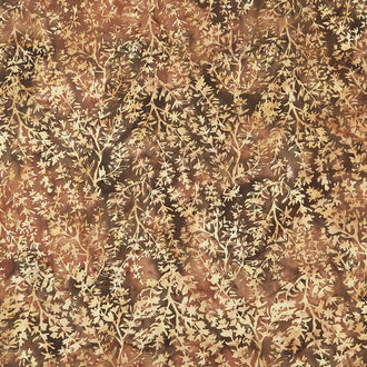 Natural Healing Batiks - Herb Bush Brown Yardage