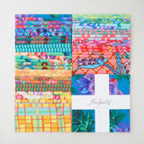 Kaffe Fassett Collective - February 2024 - Bright Colorway10" Squares Primary Image