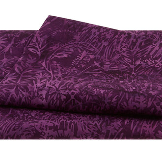 Rainbow Days Batiks - Wildflowers Grape Juice 2 Yard Cut