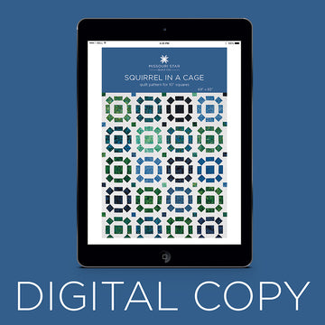 Digital Download - Squirrel in a Cage Quilt Pattern by Missouri Star Primary Image