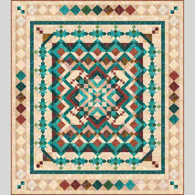 Copper Mountain Block of the Month Quilt Kit Presale Primary Image