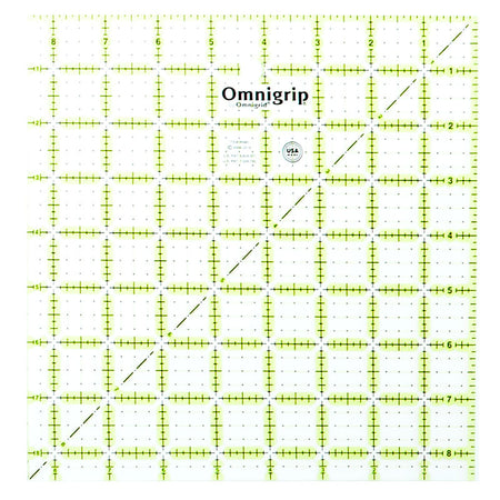 Omnigrid 16.5 Omnigrip Neon Square Ruler, Omnigrid #RN165
