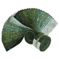 Java Batiks Forest Greens Favorites 2.5" Strips Primary Image
