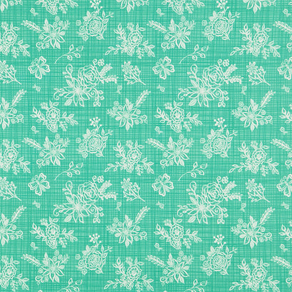 Gingham Cottage - Tonal Seaglass Yardage