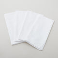Stitch 'Em Up Dinner Napkins - Set of four - White Primary Image