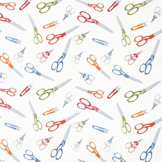 Common Threads - Scissors Cream Yardage