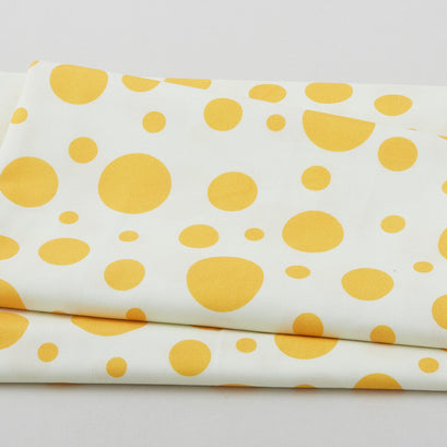 Ups-A-Daisy - Pretty Dots Yellow 2 Yard Cut