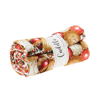 Cuddle® Digital Print - Ornament Gold 2 Yard Cut