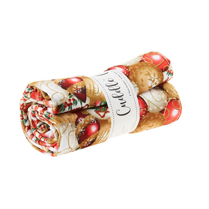Cuddle® Digital Print - Ornament Gold 2 Yard Cut