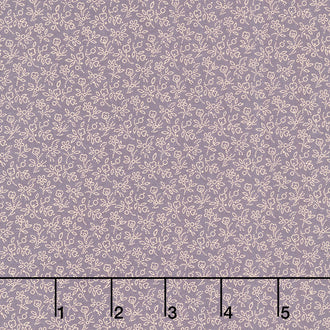 Plumberry ll - Plum Daises Purple Yardage