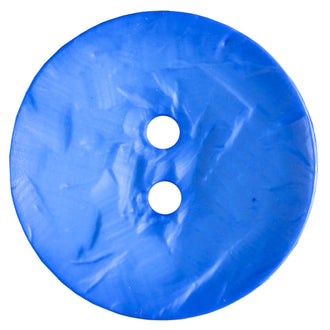 Round Polyamide 60mm Button - Royal Blue