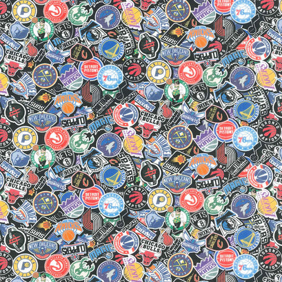 NBA - NBA All Team Sticker Stack Yardage