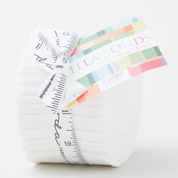 Bella Solids Bleached White Junior Jelly Roll Primary Image