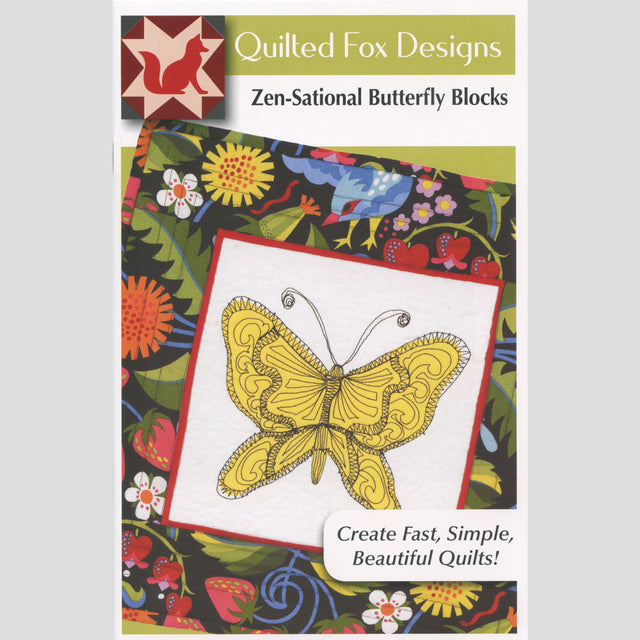 Zen-Sational Butterfly Blocks Quilt Pattern Primary Image