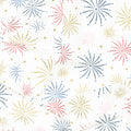 Sweet Freedom - Fireworks Cloud Sparkle Yardage Alternative View #1