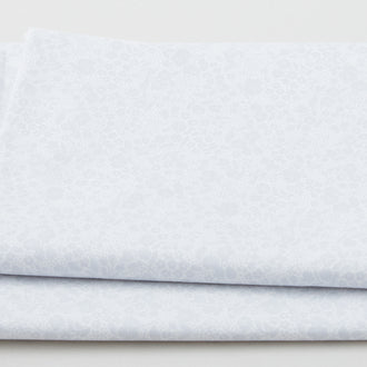 Adalee - Monotone Floral Pale Gray 2 Yard Cut