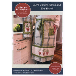 Herb Garden Apron and Tea Towel Pattern Primary Image