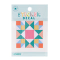 MSQC Quilt Block Decal Alternative View #1