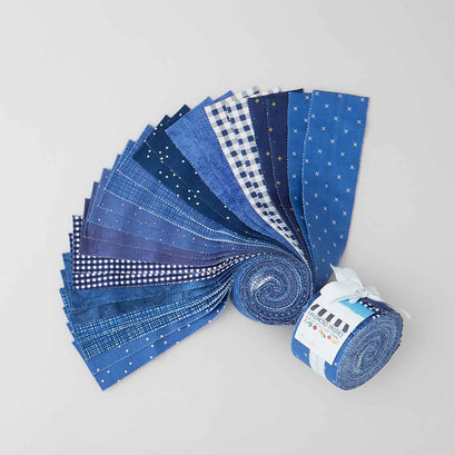 Handpicked Produce - Bright Basics Blue Ribbon Rolie Polie 24 pcs.