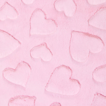 Luxe Cuddle® - Hearts Blush Yardage Primary Image