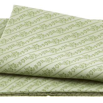 Lovely Bunch - Bias Stripe Green 2 Yard Cut