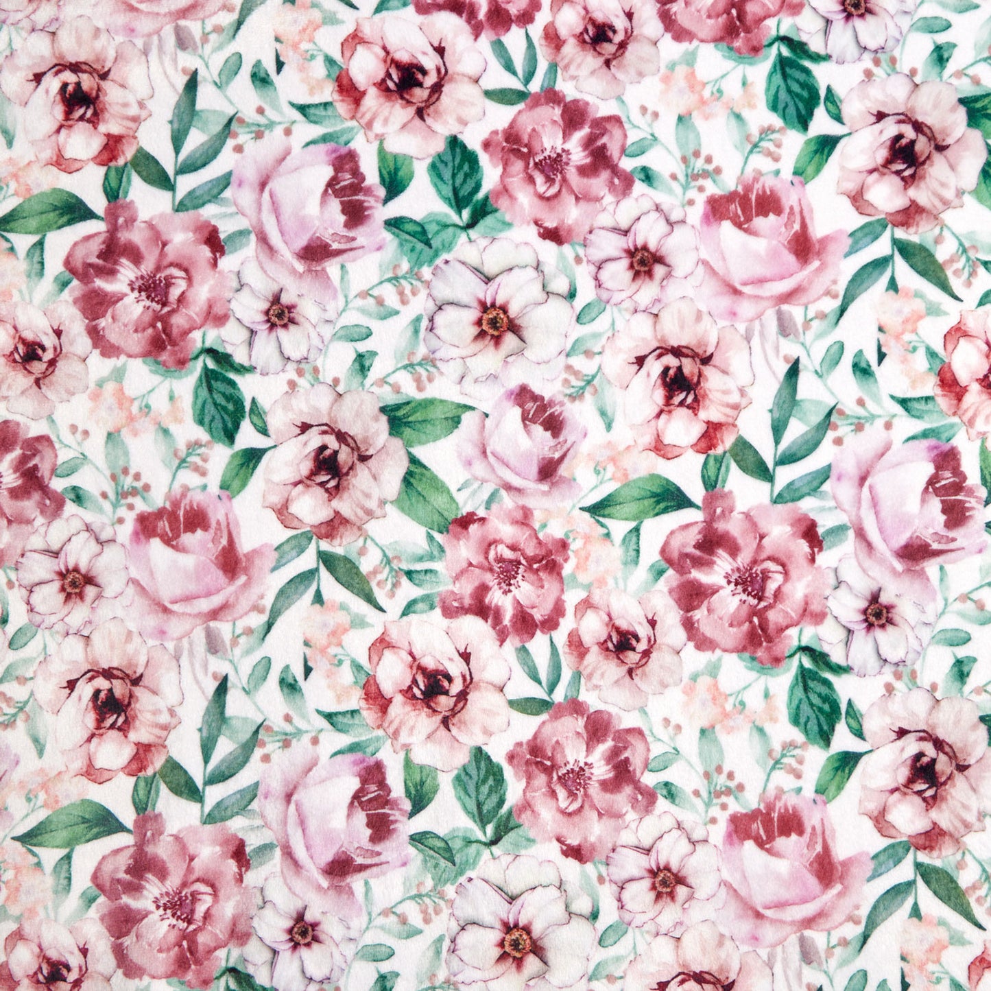 Cuddle® Prints - Country Floral Rosewater Yardage Primary Image
