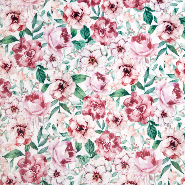 Cuddle® Prints - Country Floral Rosewater Yardage Primary Image