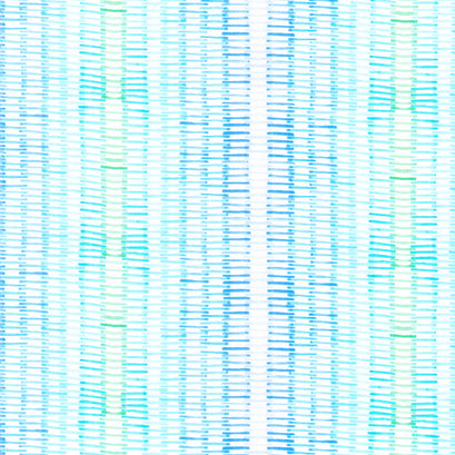 Summer Breeze - Weave Blue Yardage