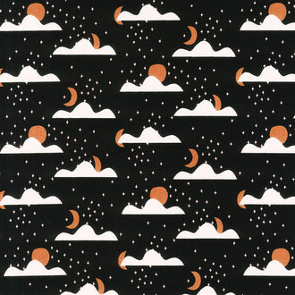 Easy Weekend - Moonrise Black Yardage