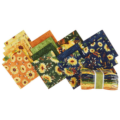 Autumn Sun Fat Quarter Crystals