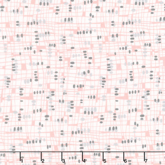 Rancho Relaxo - Abstract Shell Pink Yardage