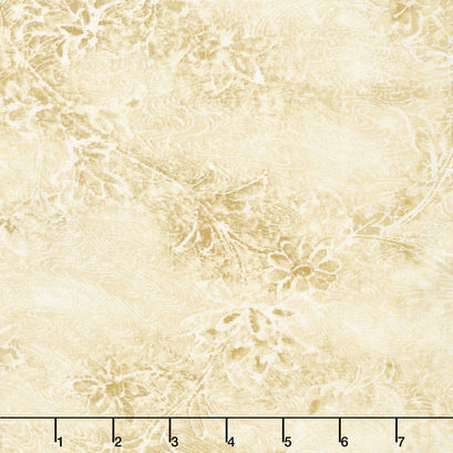 Good Measure 4 - Floral Vine Neutral 108" Wide Backing