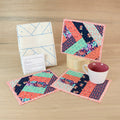 2-1/2" Strip Mug Mats Quilt As You Go Preprinted Batting Alternative View #5